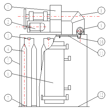 UF單機(jī)布袋式除塵器